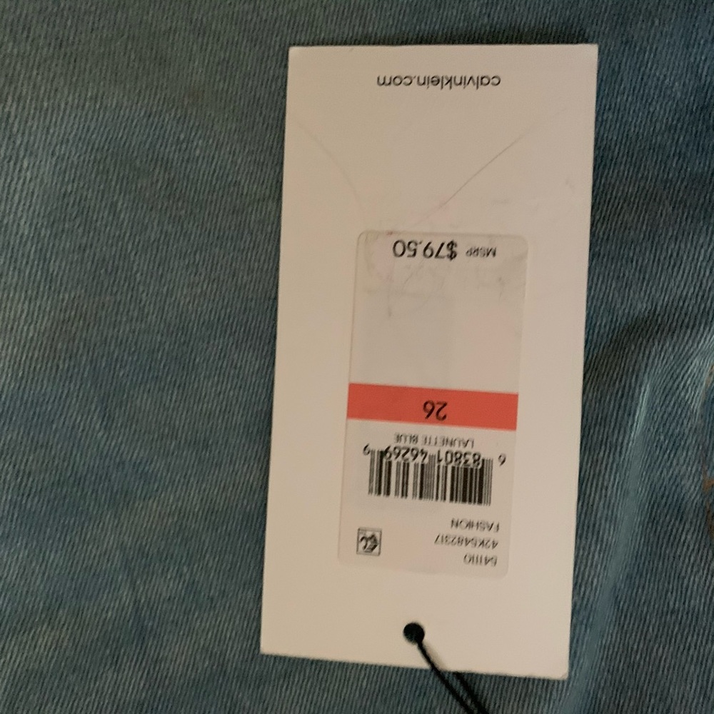 NWT Calvin Klein Denim Skirt - Picture 4 of 7